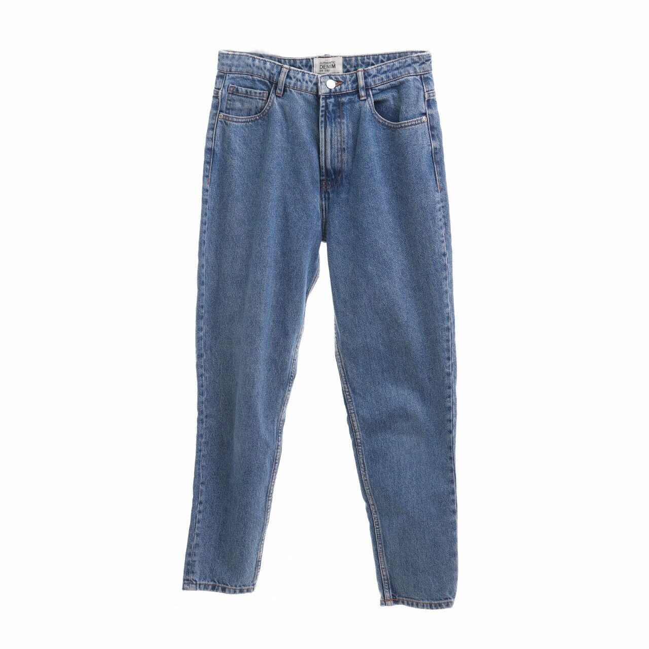 Zara Blue Denim Long Pants	