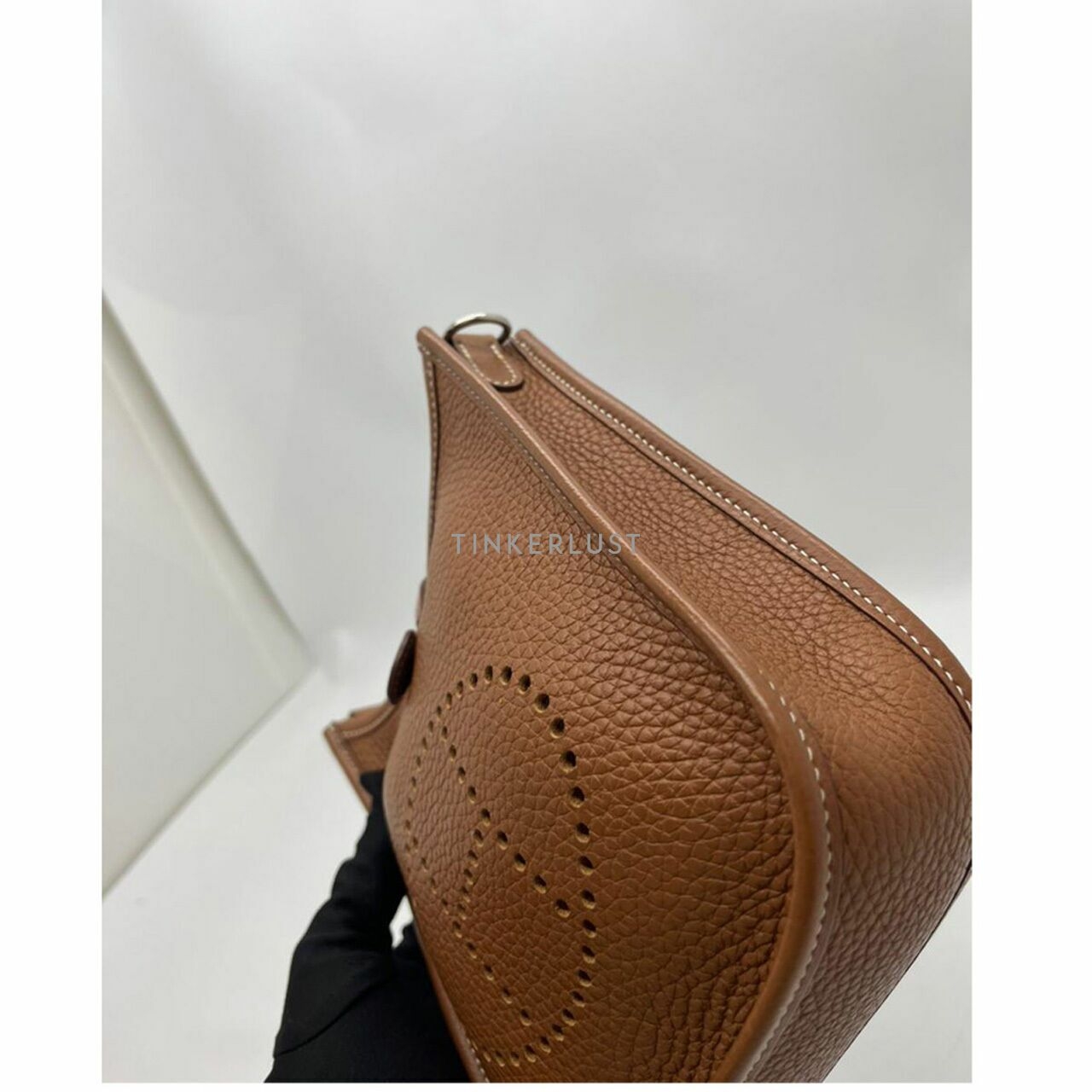 Hermes Evelyne Gold PHW #C Sling Bag