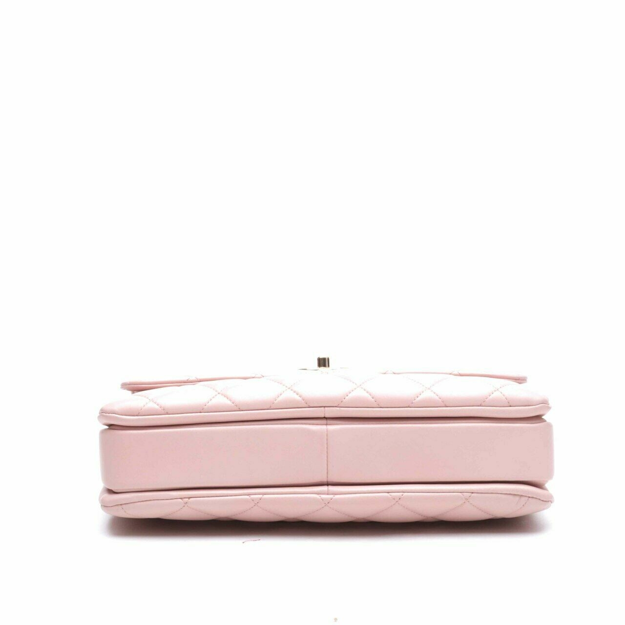 Chanel Pink Quilted Lambskin Leather Small Trendy CC Flap Bag