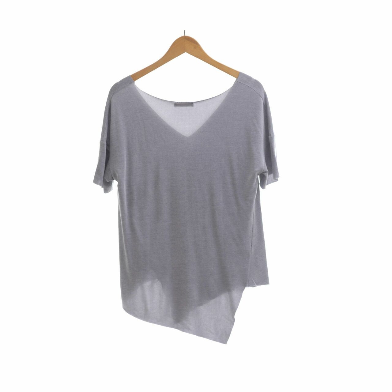 Zara Grey Blouse