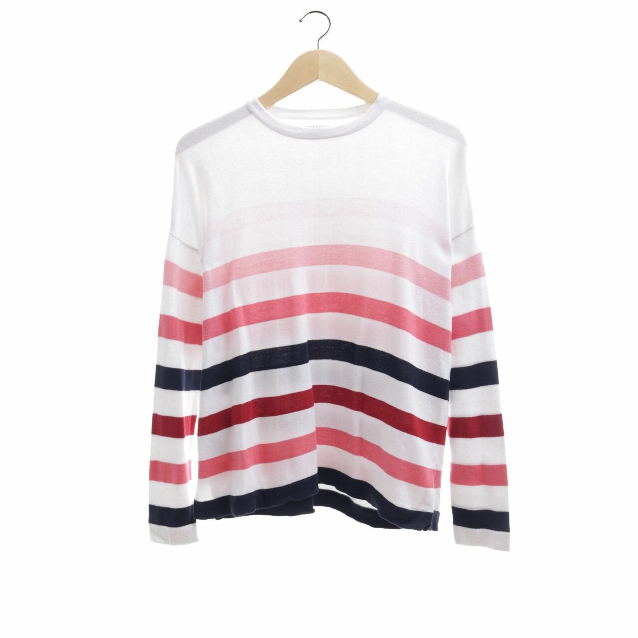 Cotton Ink Multicolor Stripes Blouse