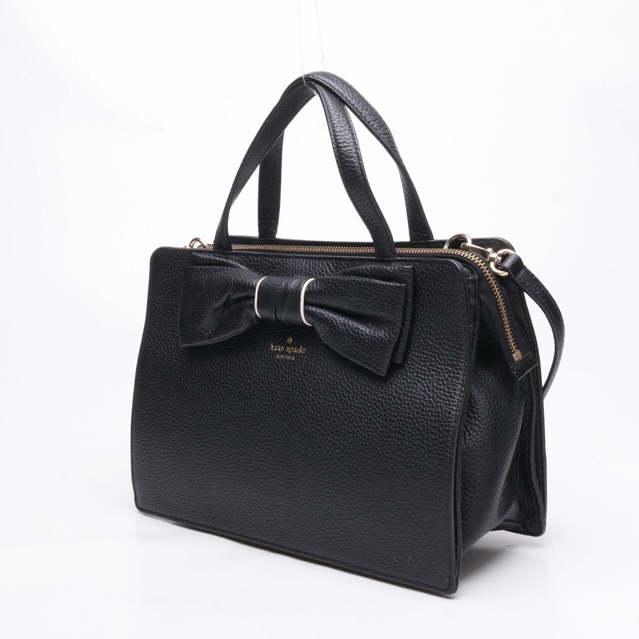 Kate Spade Black Bow Satchel Bag