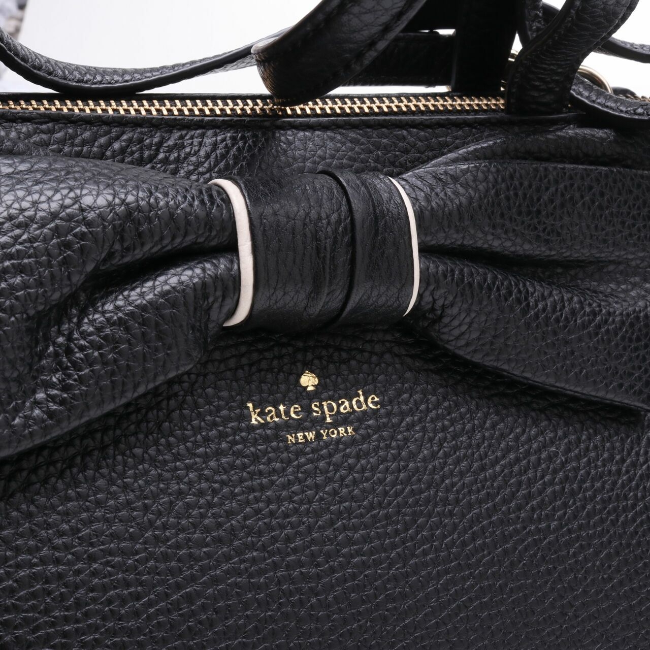 Kate Spade Black Bow Satchel Bag