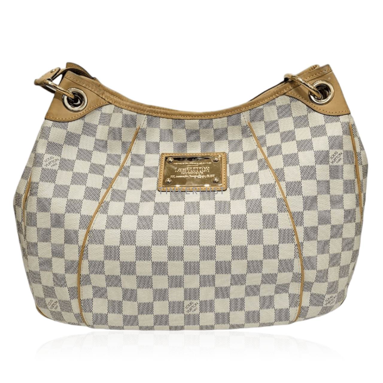 Louis Vuitton Azzur Galliera PM 2008 GHW Hobo Shoulder Bag