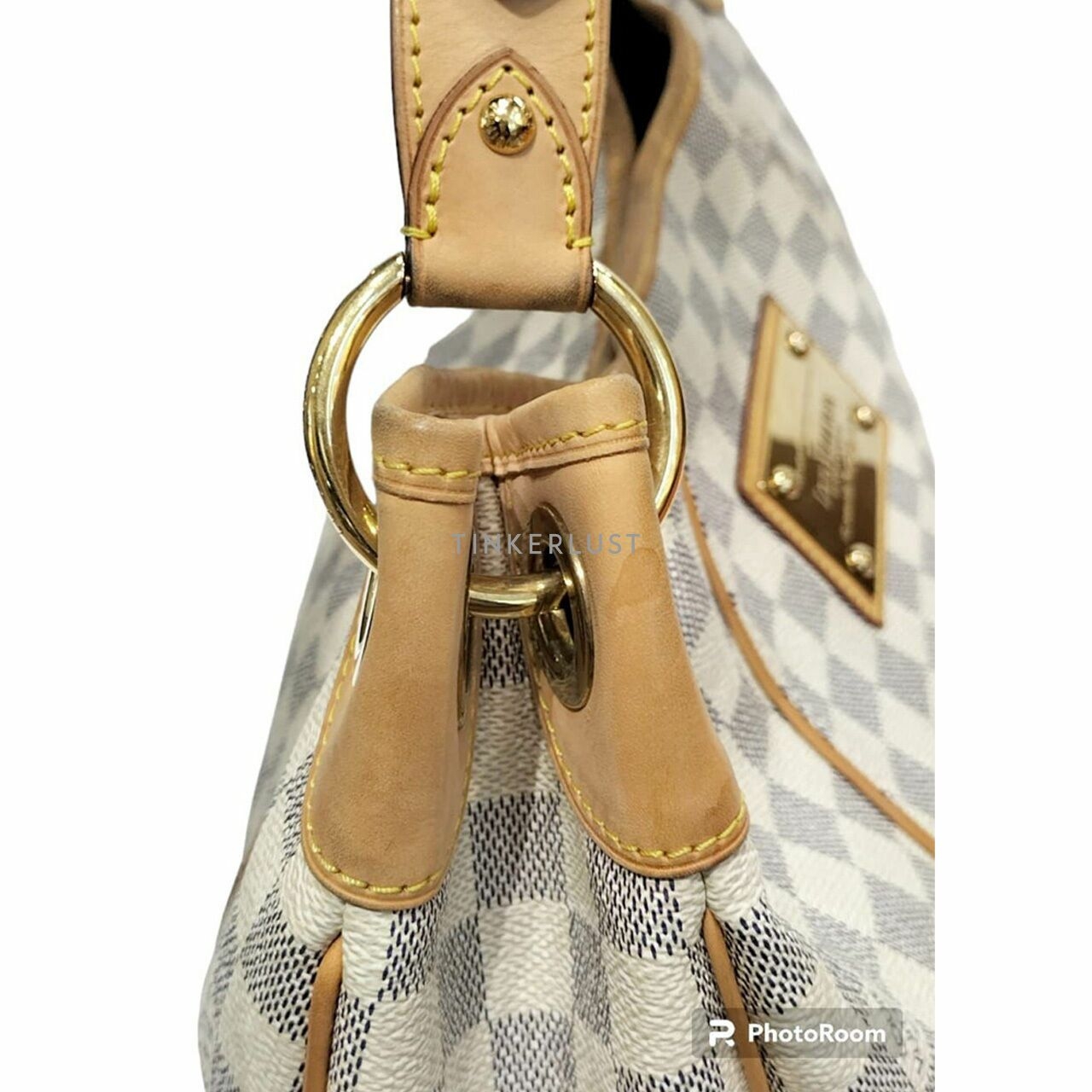 Louis Vuitton Azzur Galliera PM 2008 GHW Hobo Shoulder Bag