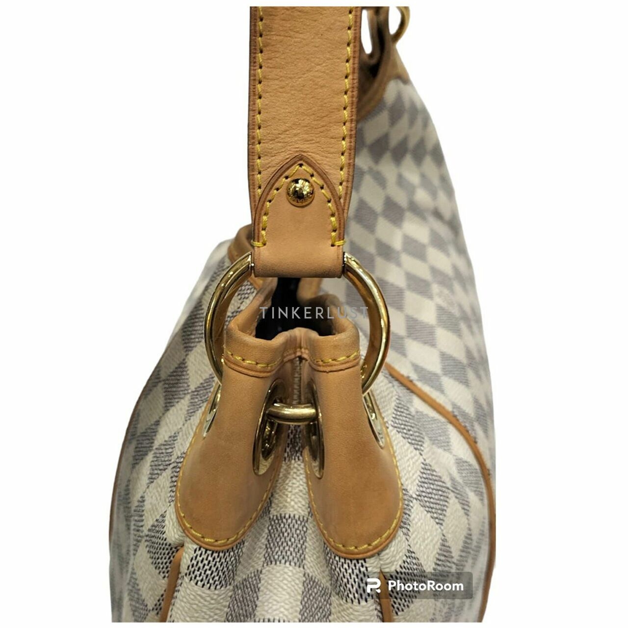 Louis Vuitton Azzur Galliera PM 2008 GHW Hobo Shoulder Bag