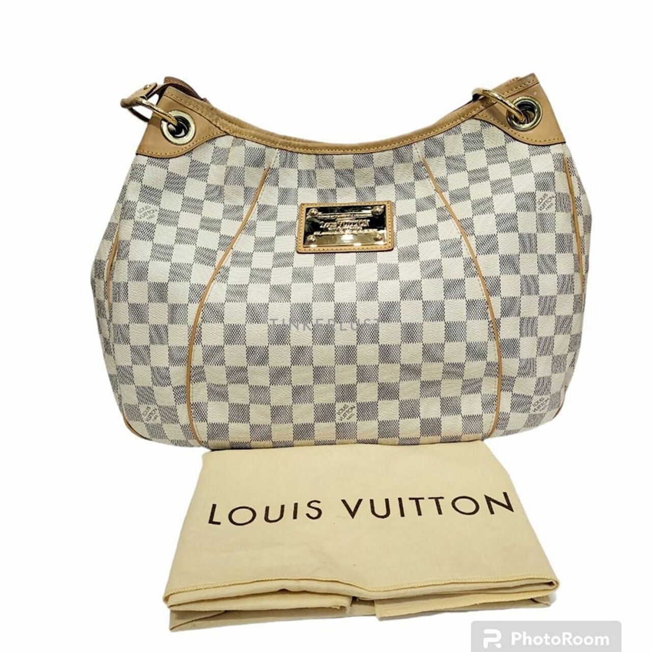 Louis Vuitton Azzur Galliera PM 2008 GHW Hobo Shoulder Bag