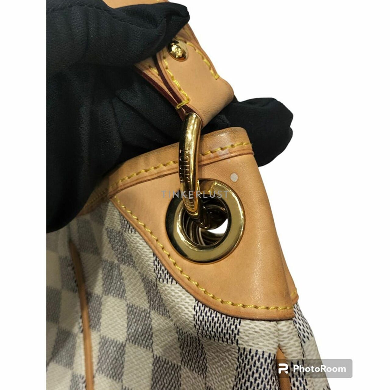 Louis Vuitton Azzur Galliera PM 2008 GHW Hobo Shoulder Bag