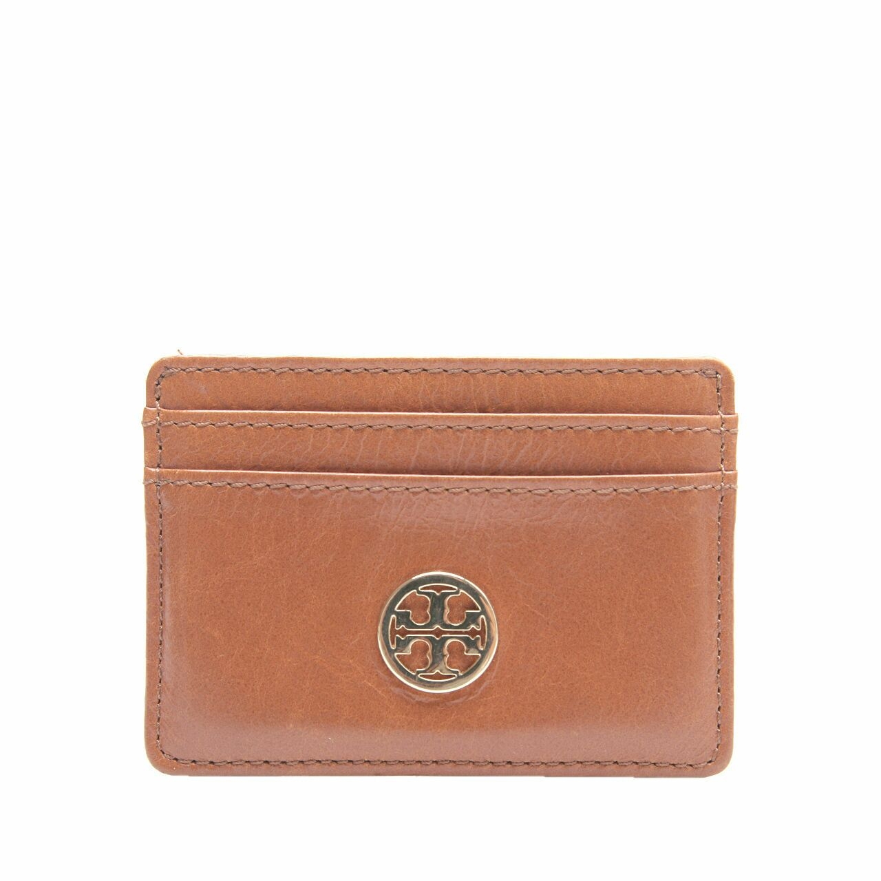 Tory Burch Brown Card Wallet 