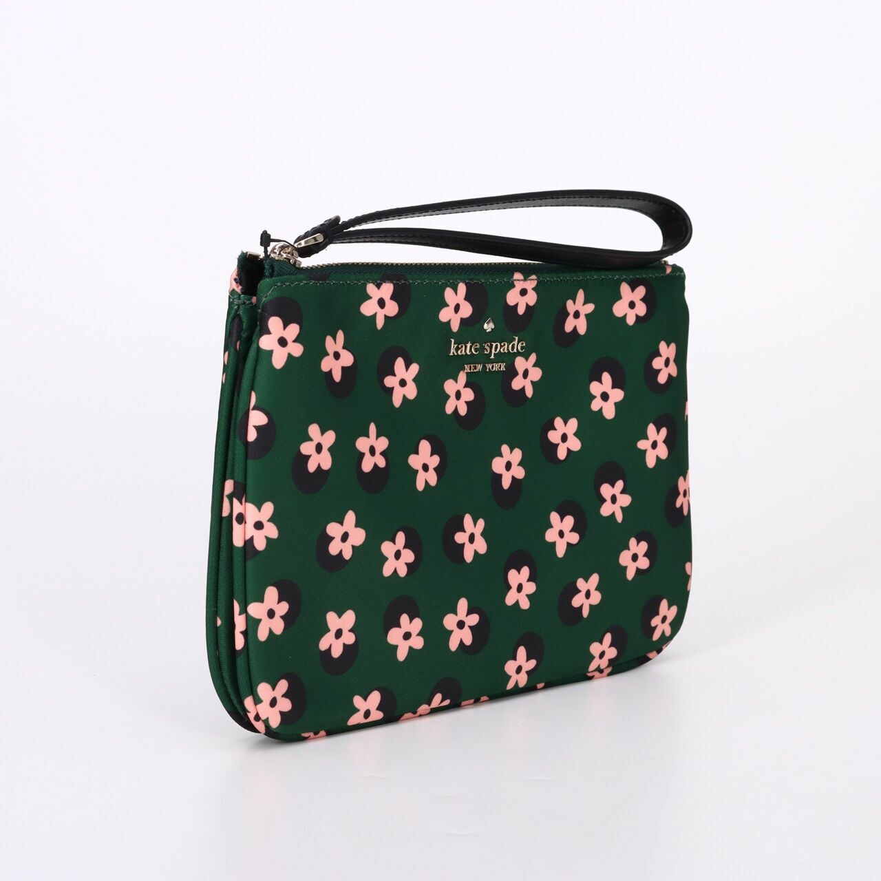 Kate Spade Chelsea The Little Better Floral Green Multi Pouch