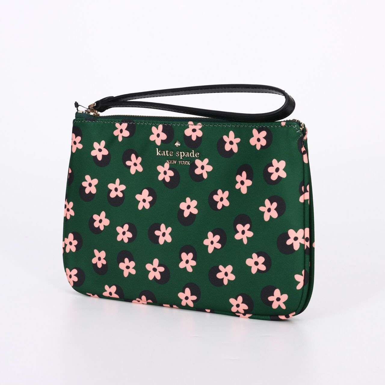 Kate Spade Chelsea The Little Better Floral Green Multi Pouch