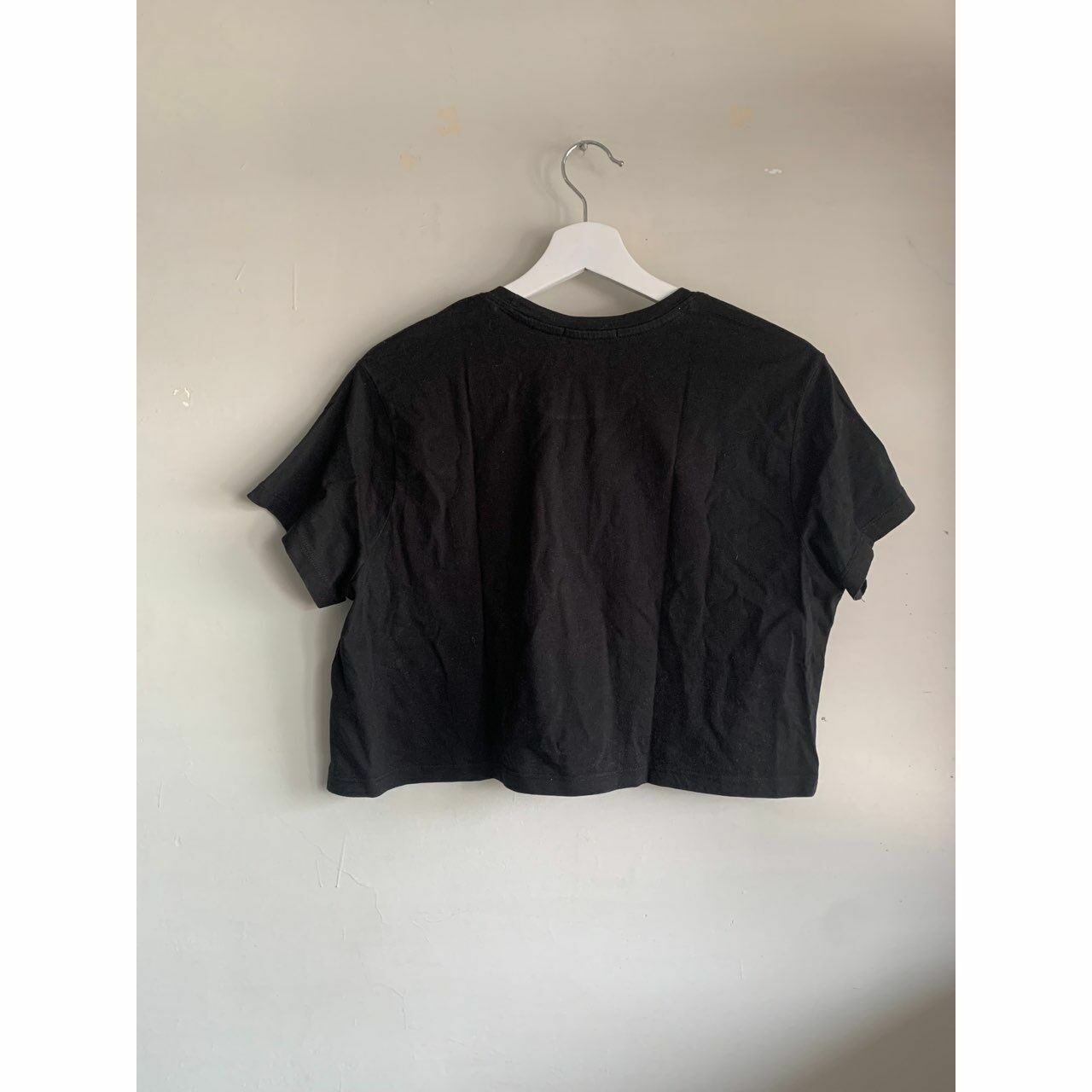 Stradivarius Black Tshirt