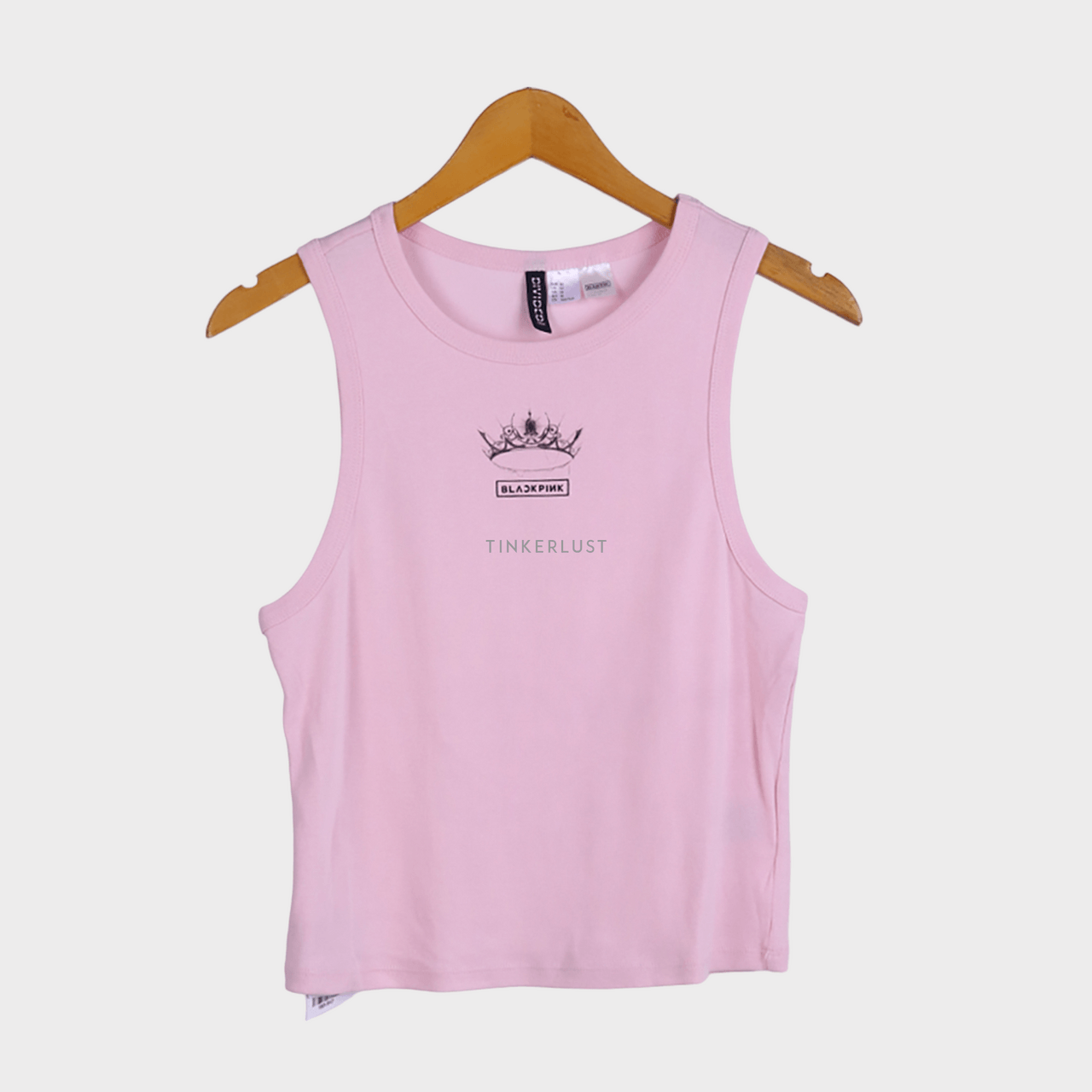 H&M Soft Pink Blackpink Sleeveless