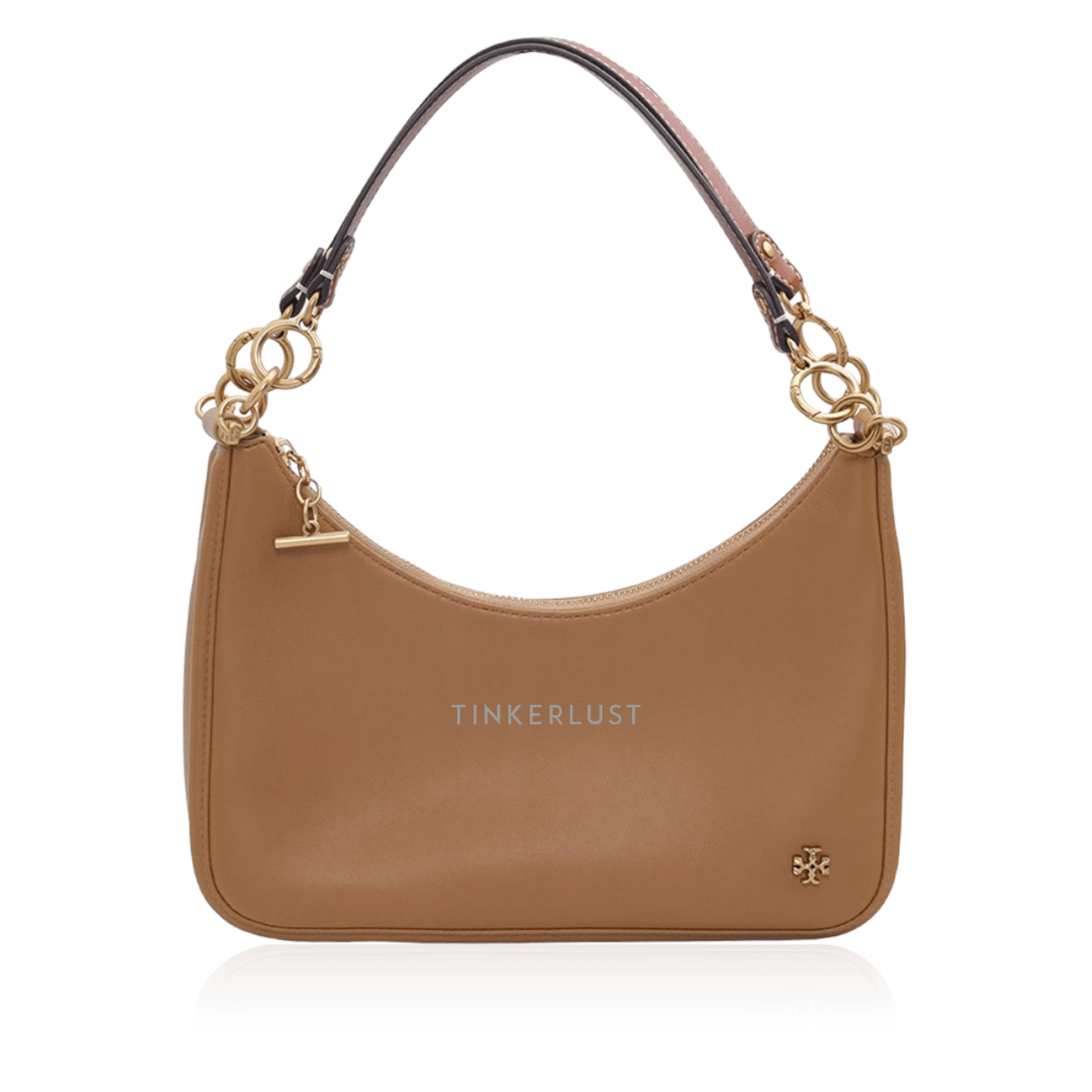 Tory Burch 151 Mercer Crescent Shoulder Bag in Tiramisu Leather