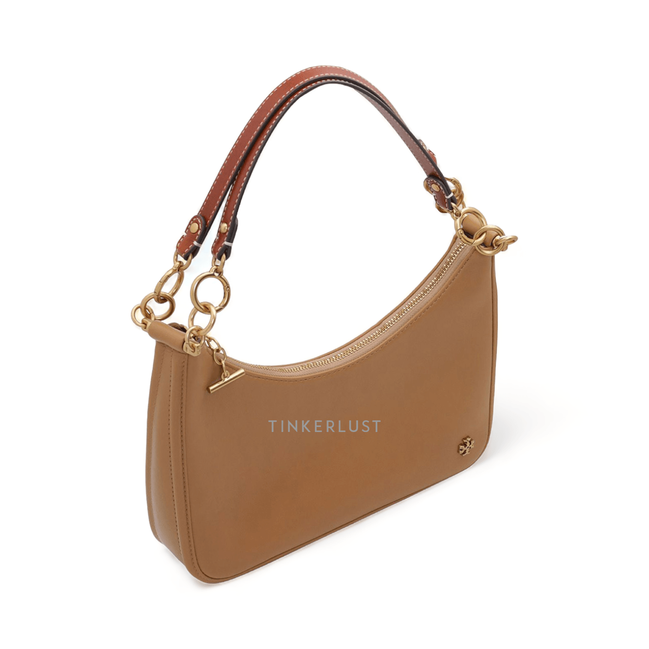 Tory Burch 151 Mercer Crescent Shoulder Bag in Tiramisu Leather