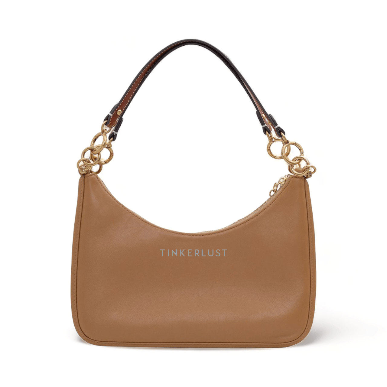 Tory Burch 151 Mercer Crescent Shoulder Bag in Tiramisu Leather