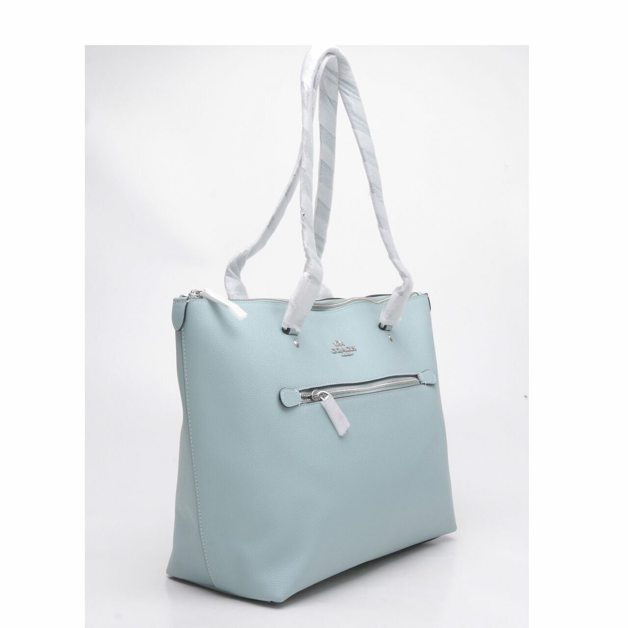 Coach Light Teal C76908 Gallery Tote Bag