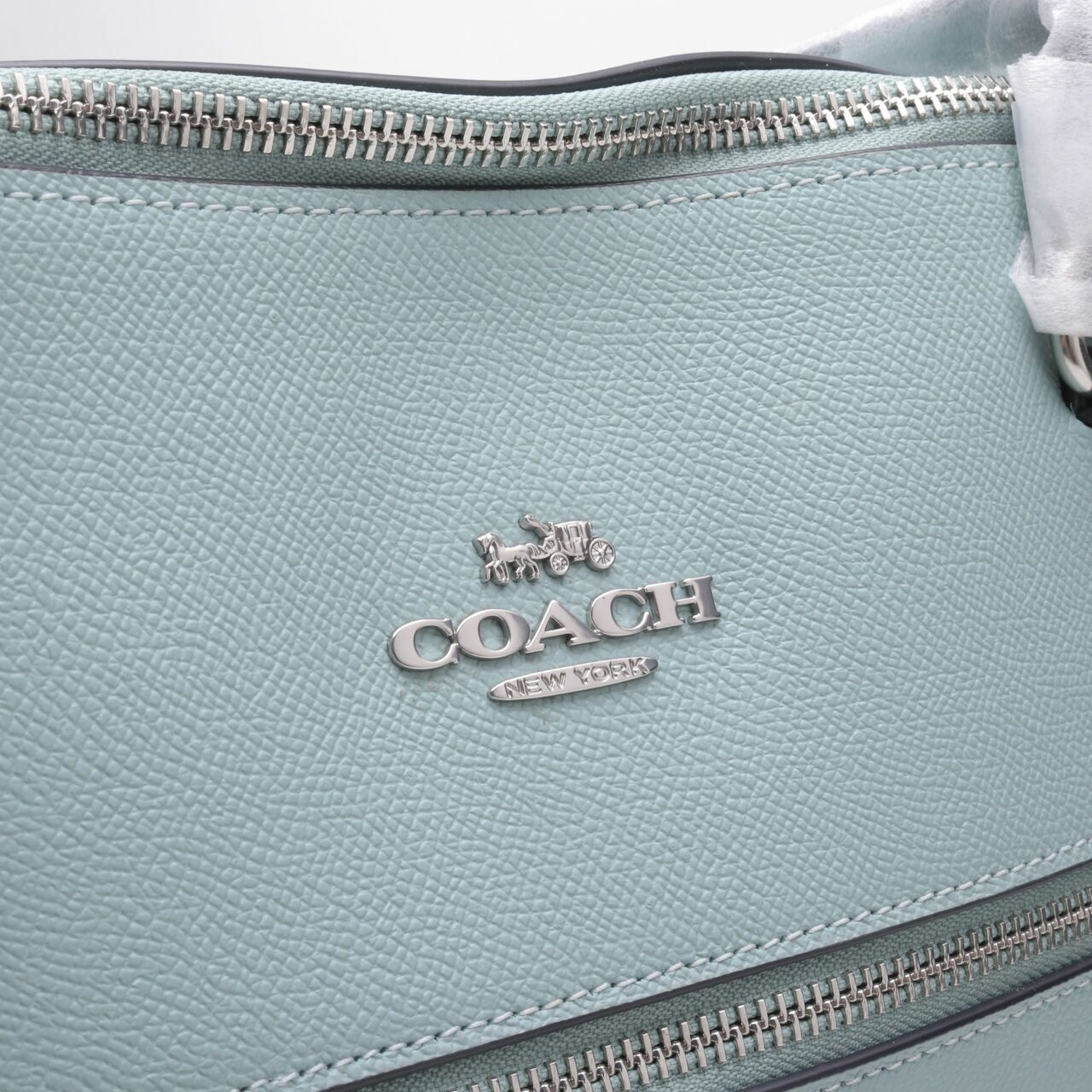 Coach Light Teal C76908 Gallery Tote Bag