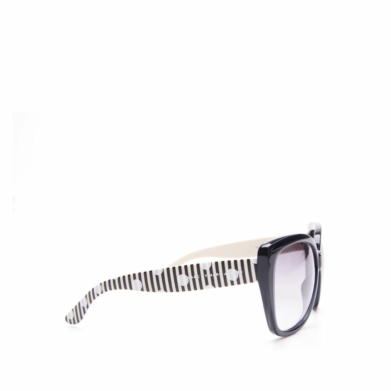 Marc by Marc Jacobs Black Stripes Sunglasses