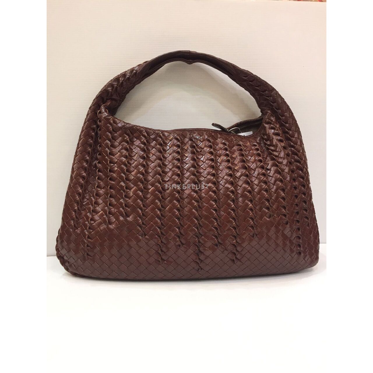 Bottega Veneta Hobo Medium Brown 2009 Shoulder Bag