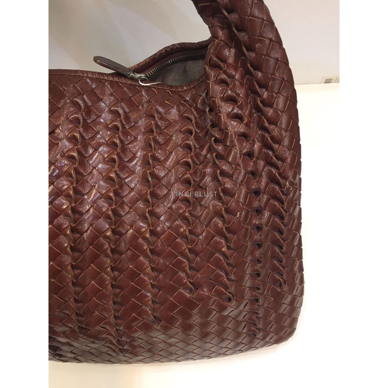 Bottega Veneta Hobo Medium Brown 2009 Shoulder Bag