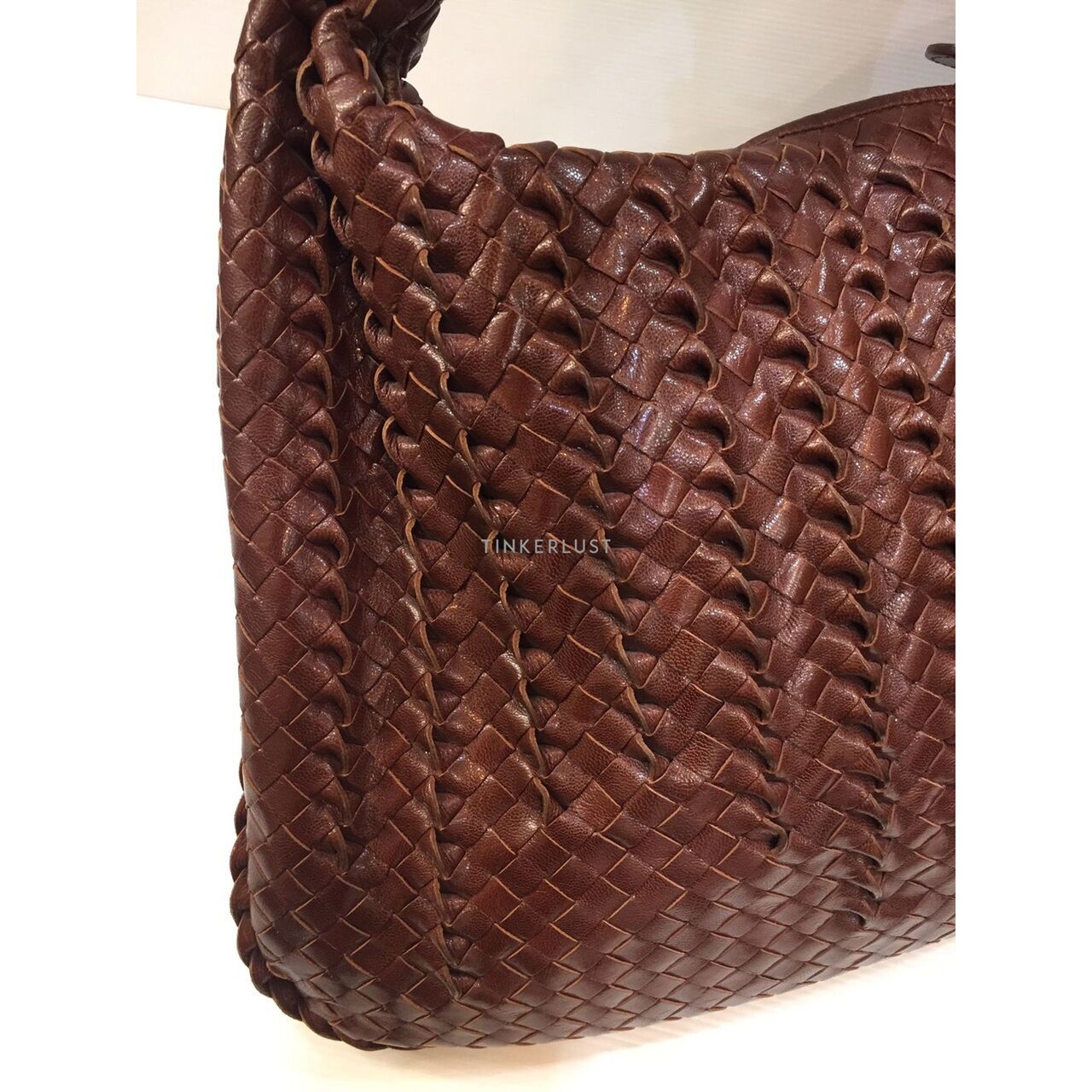 Bottega Veneta Hobo Medium Brown 2009 Shoulder Bag