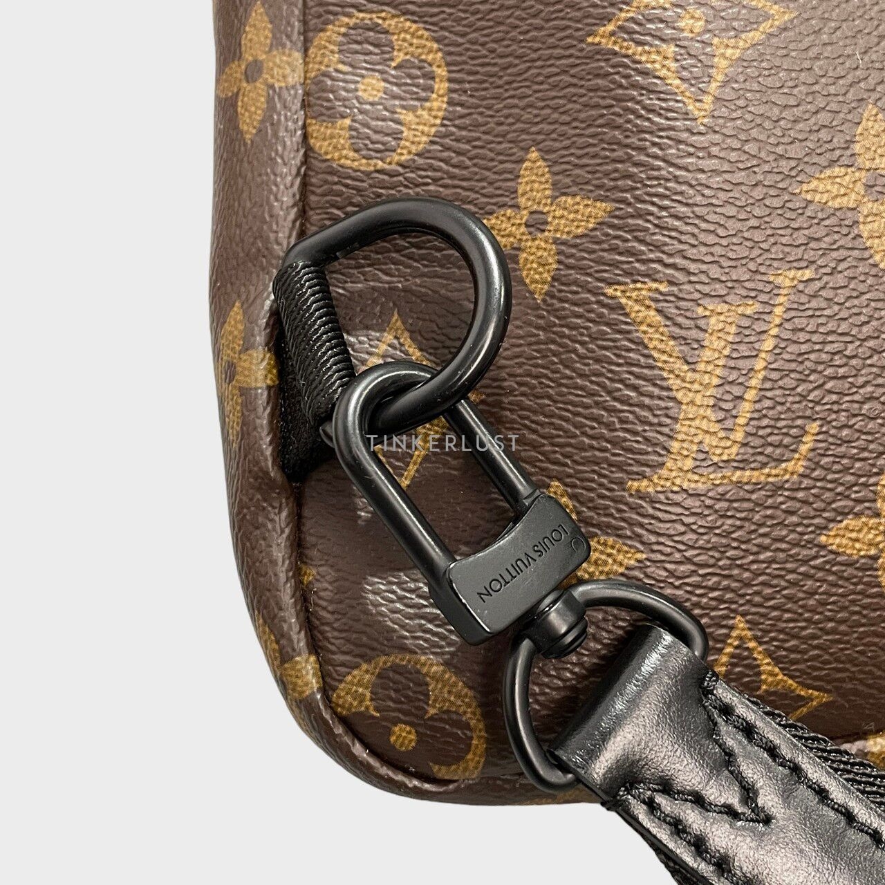 Louis Vuitton Monogram Macassar Avenue Sling Bag 