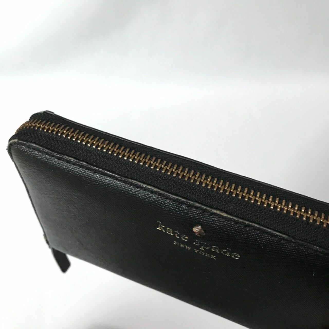 Kate Spade Black Zipper Wallet