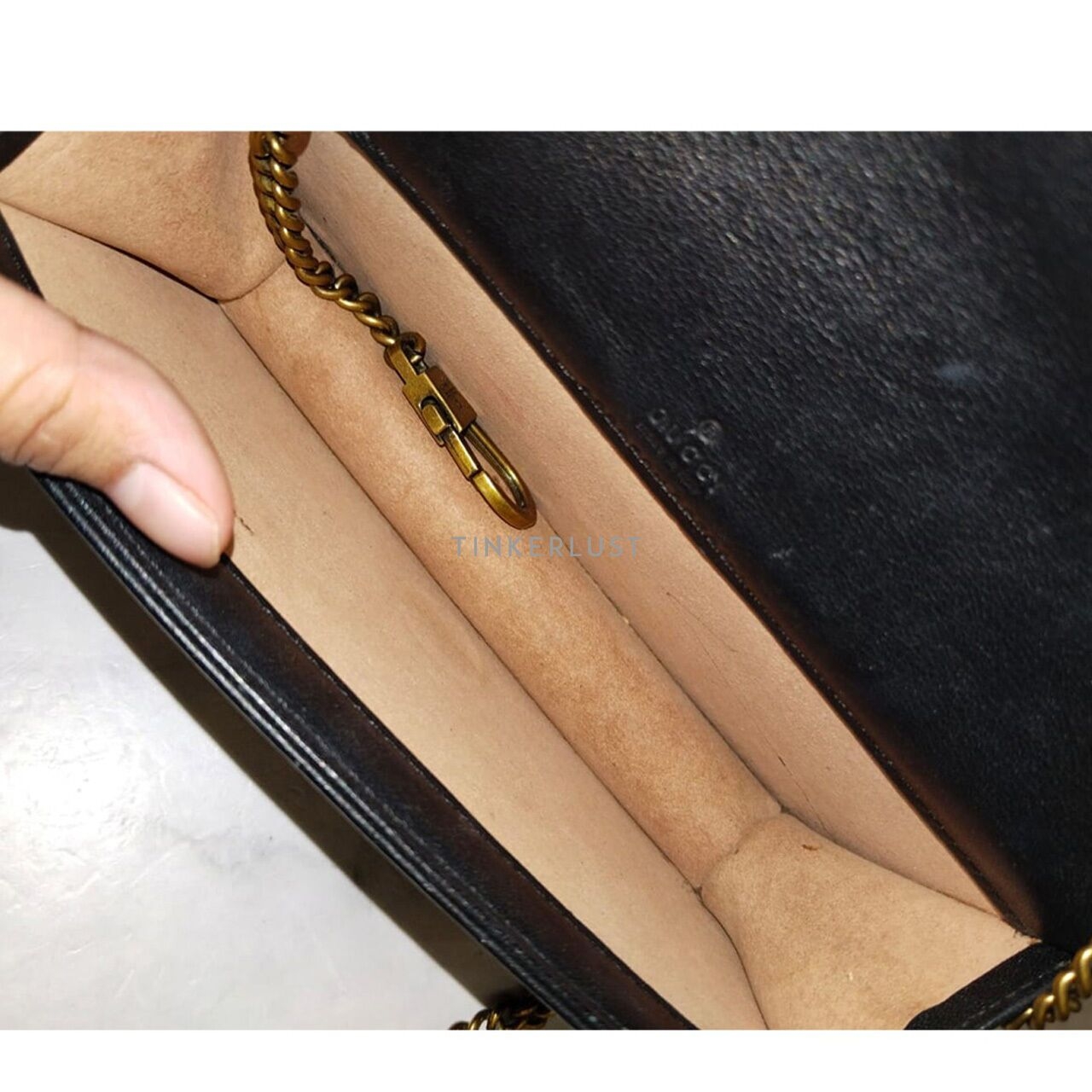 Gucci Marmont WOC Black GHW Shoulder Bag