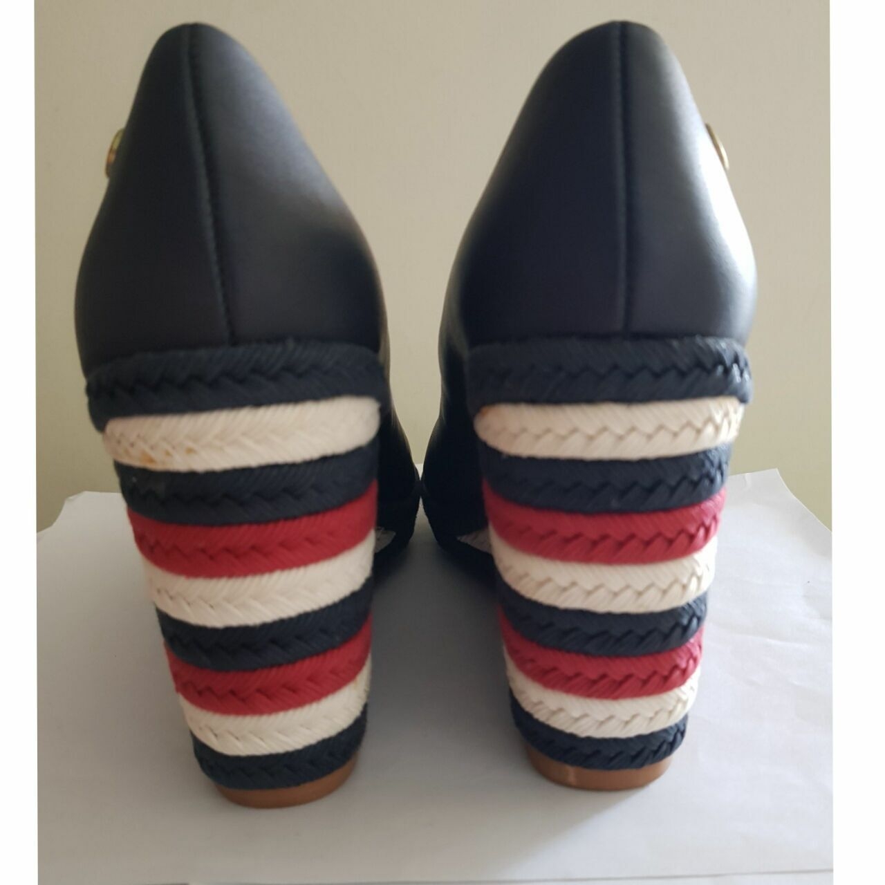 Tommy Hilfiger Navy Wedges