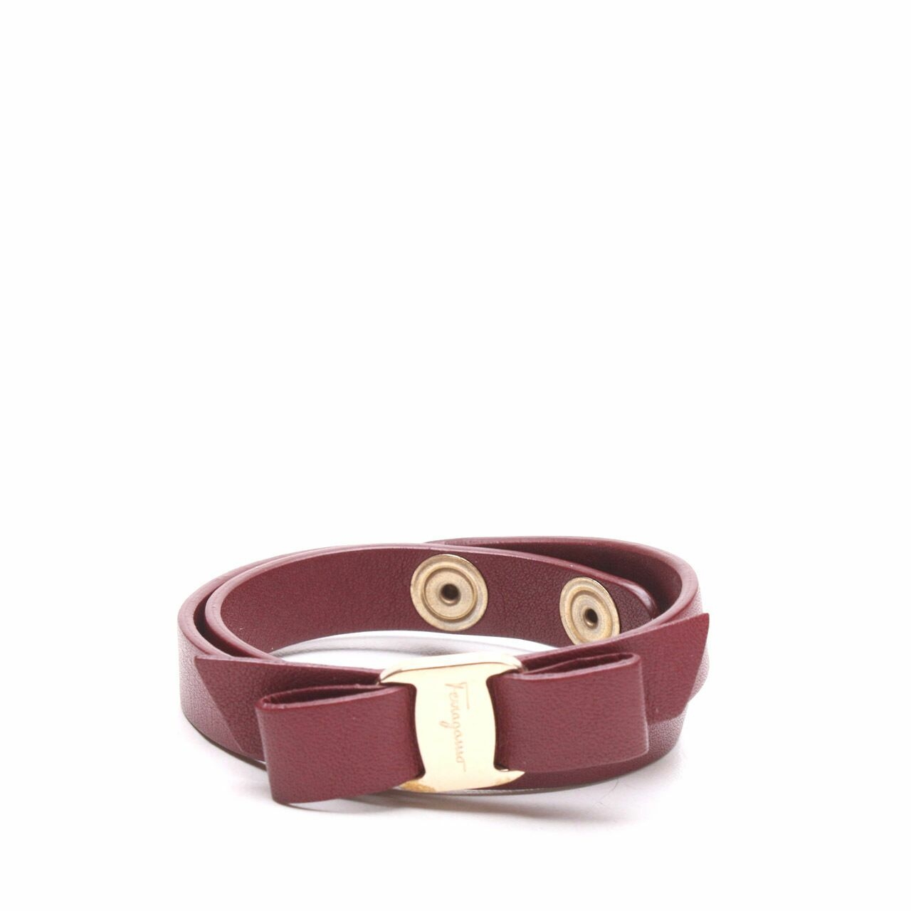 Salvatore Ferragamo Vara Bow Wrap Bracelet 