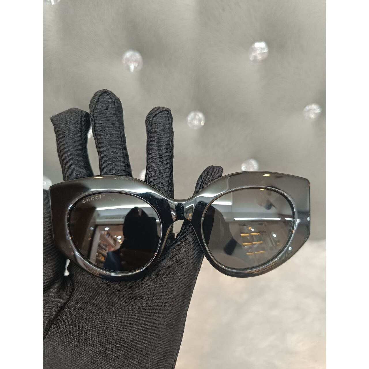 Gucci Cat Eye Acetate Sunglasses