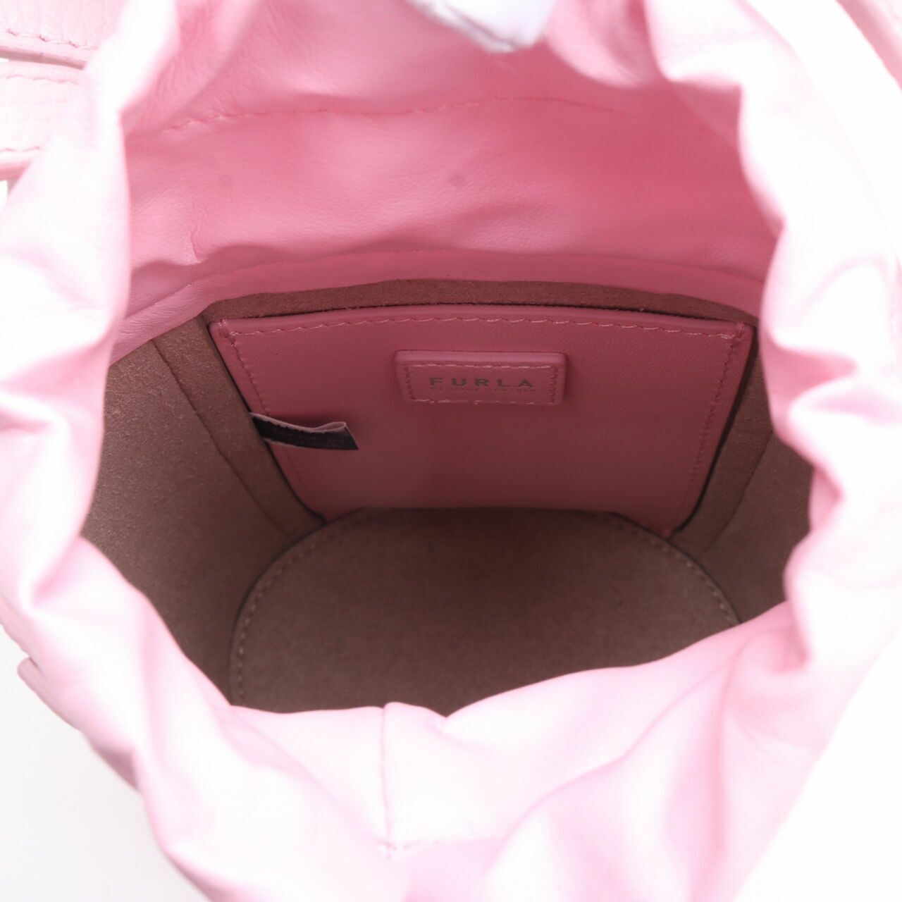 Furla In Pink Mini Bucket Bag