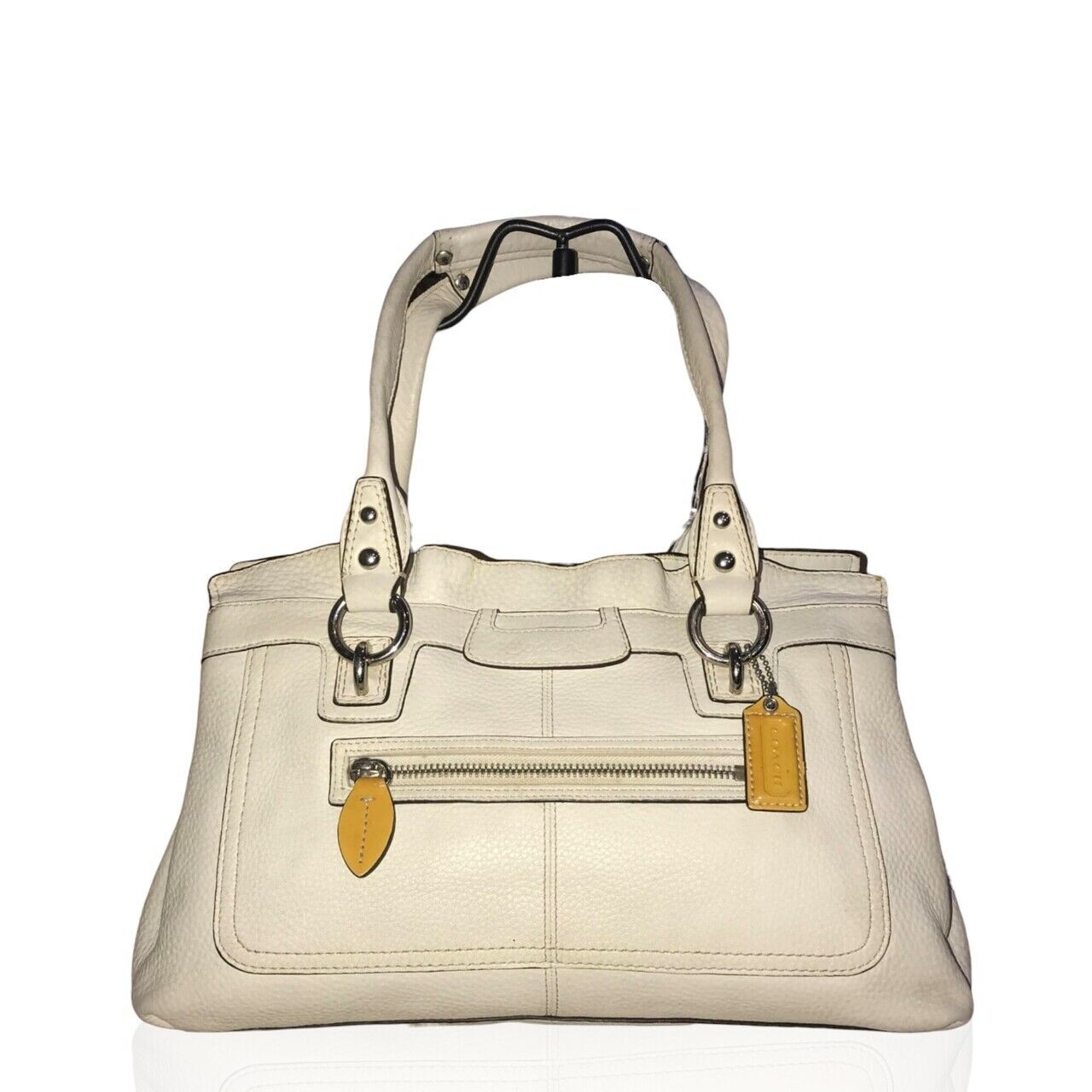 Coach White Shoulder Bag