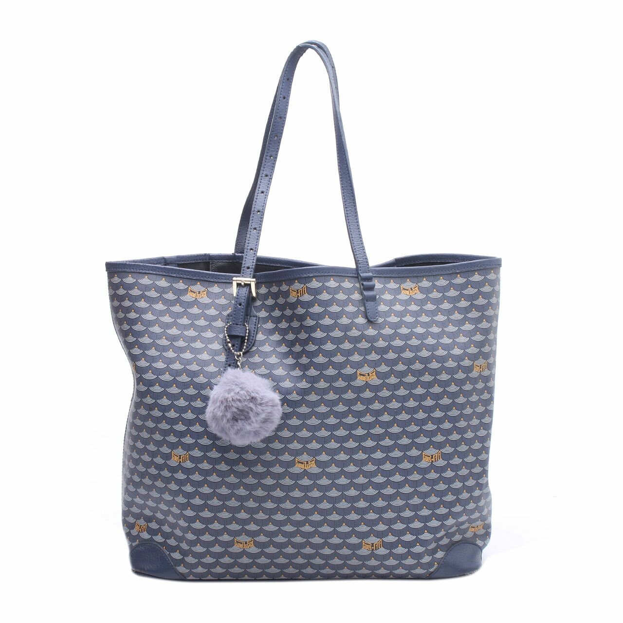 Faure Le Page Navy Tote Bag