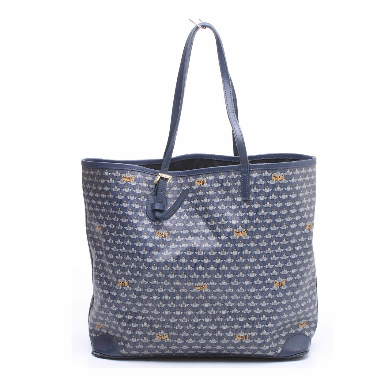 Faure Le Page Navy Tote Bag