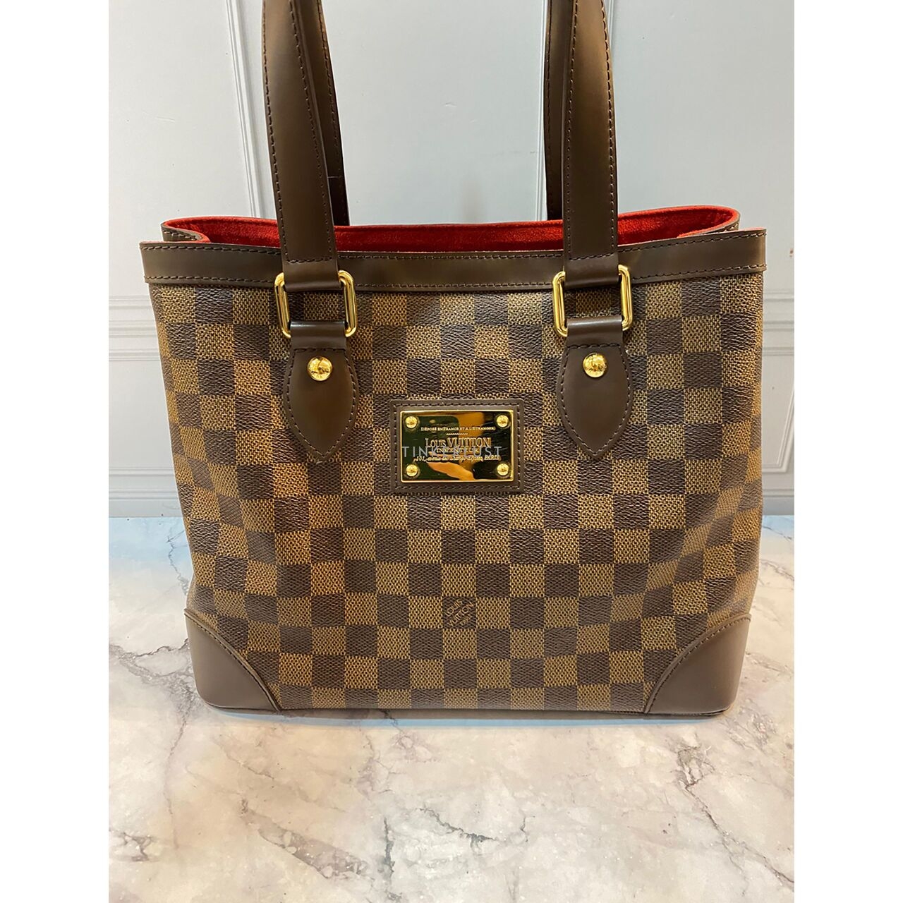 Louis Vuitton Hampstead PM GHW 2009 Tote Bag