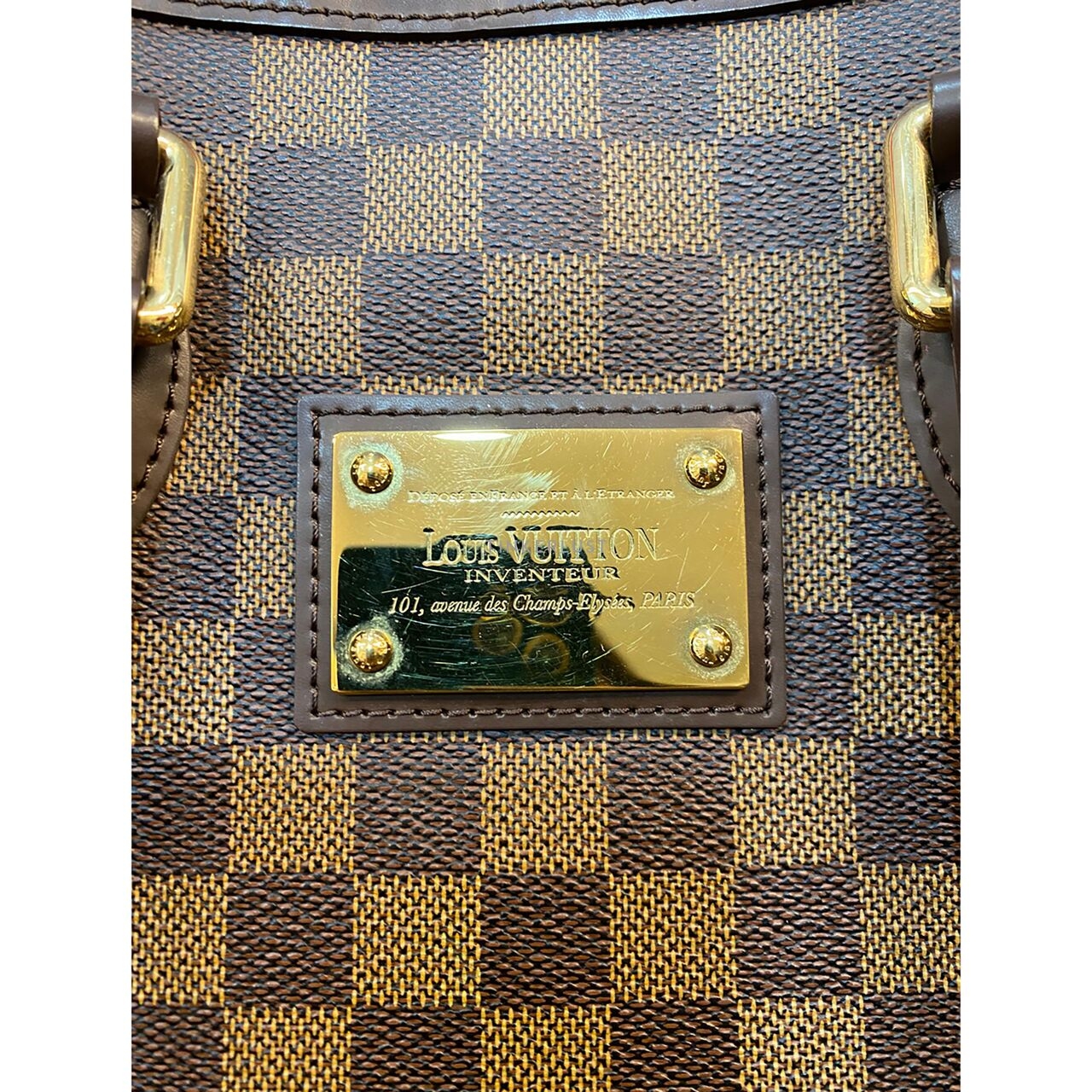 Louis Vuitton Hampstead PM GHW 2009 Tote Bag