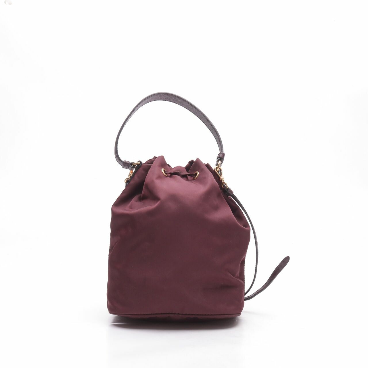 Prada Nylon Bucket Shoulder Bag