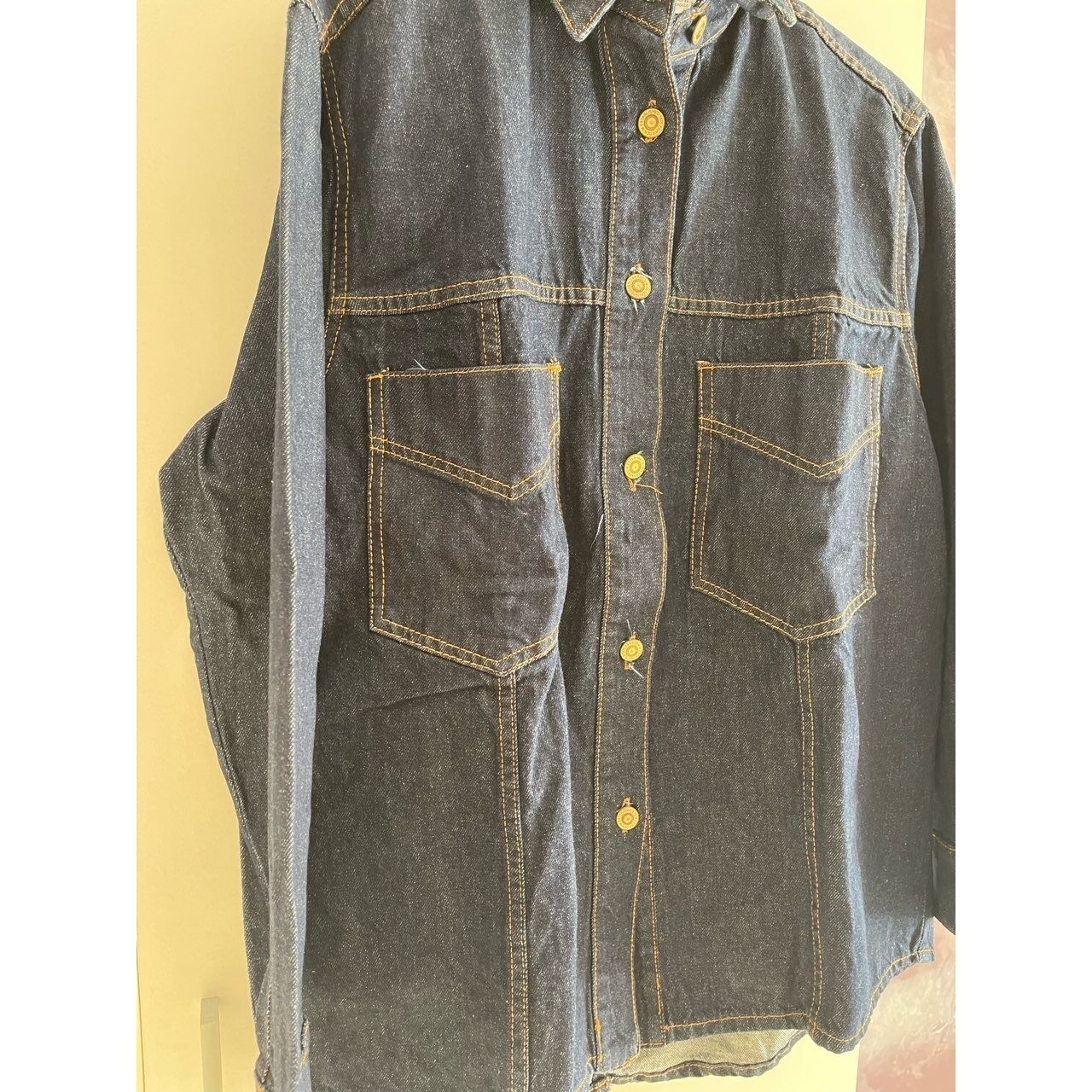 Zara Dark Blue Denim Shirt