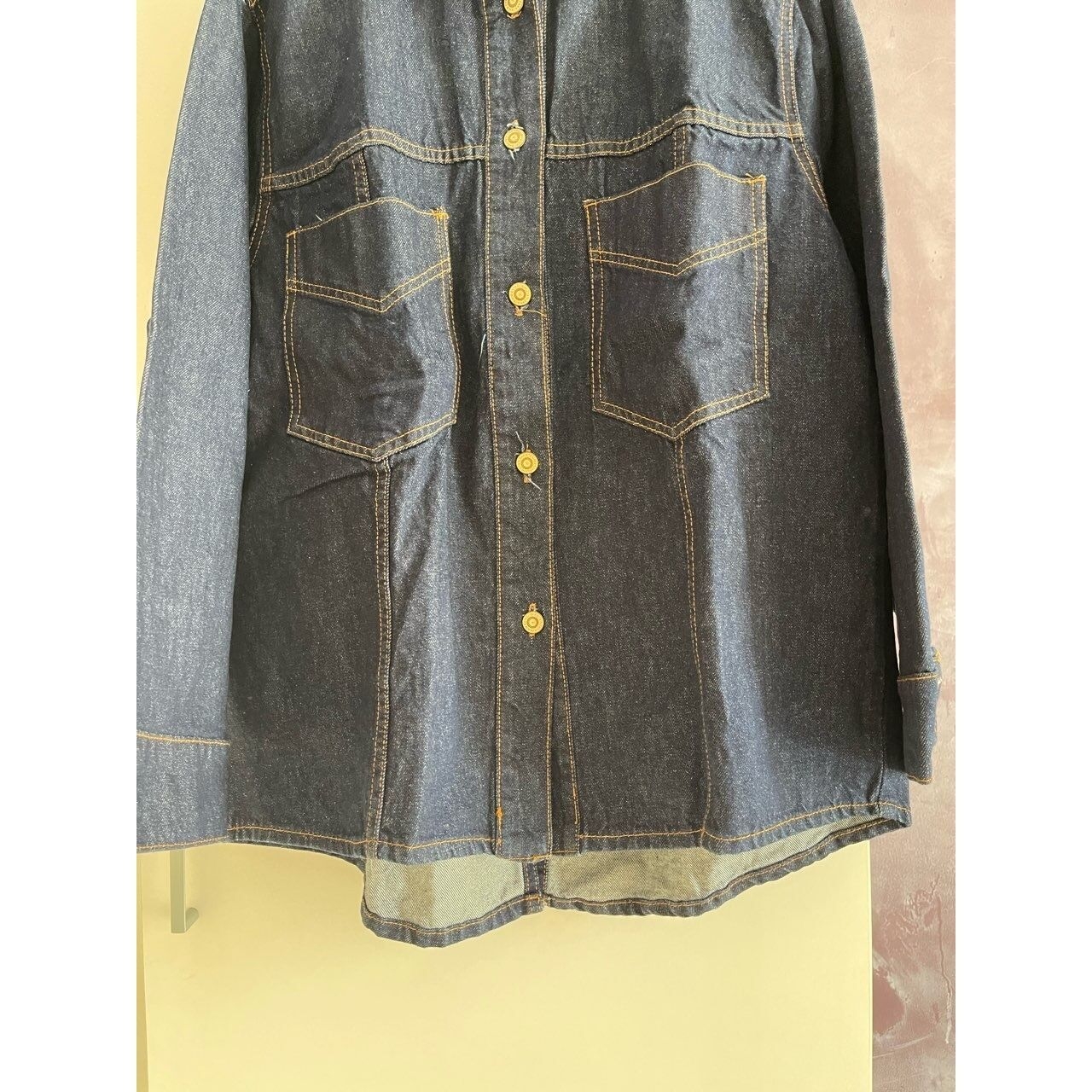 Zara Dark Blue Denim Shirt