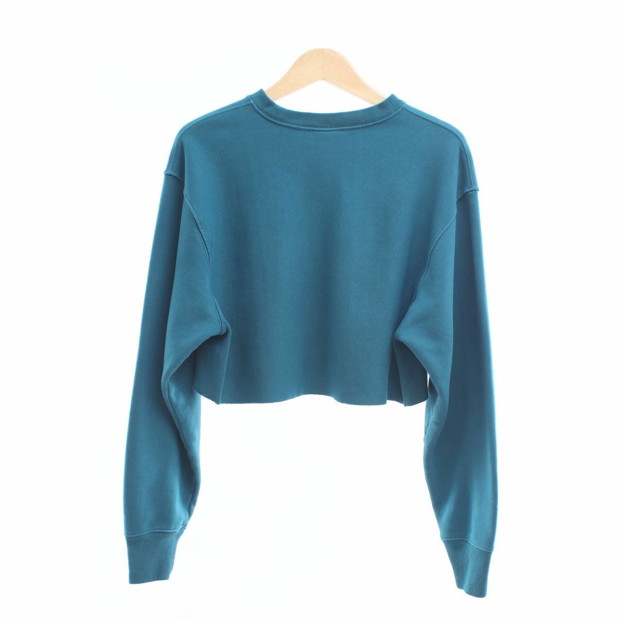 Champion Green Cropped Sweater