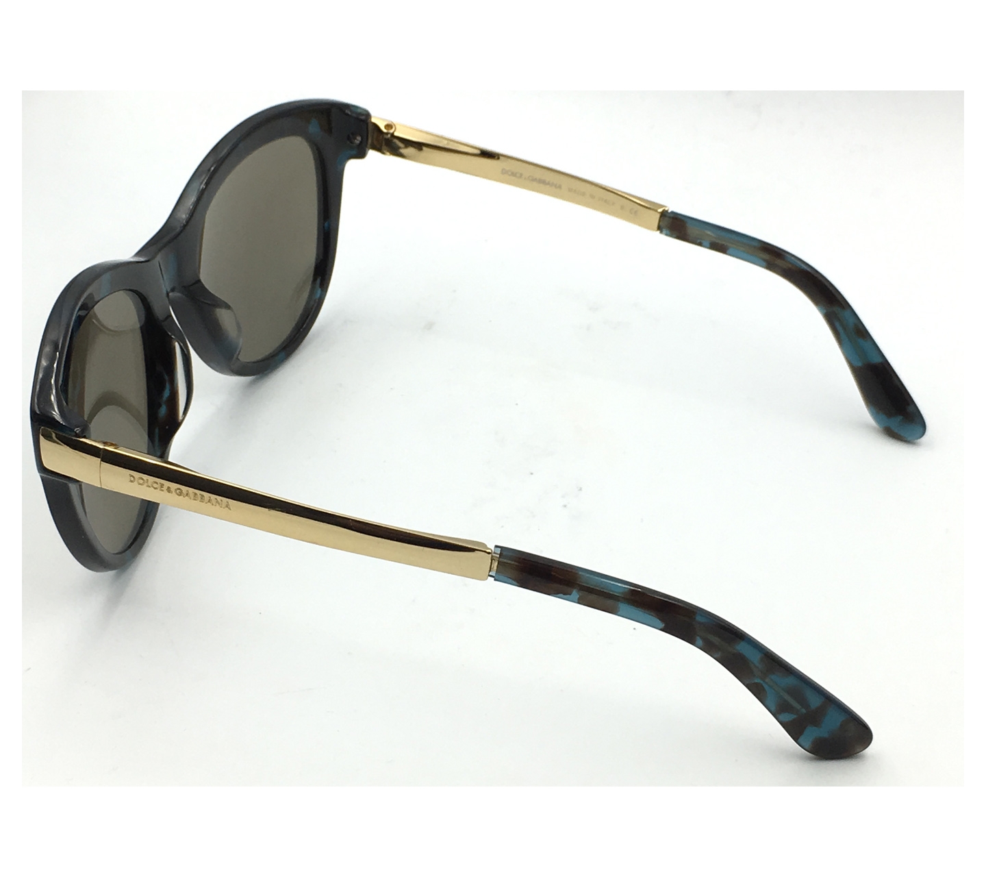 Dolce & Gabbana Black And Blue Sunglasses