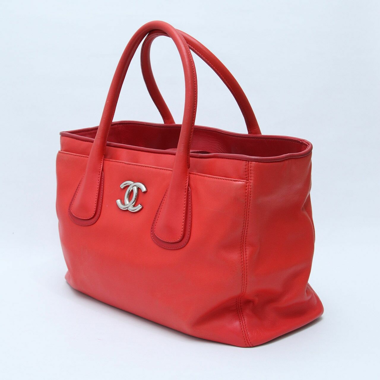 Chanel Executive Red Orange Handbag