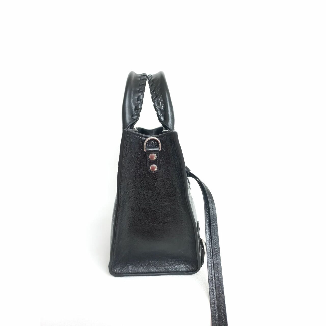 Balenciaga Neo Classic Medium Upside Down Tote Black GHW Satchel