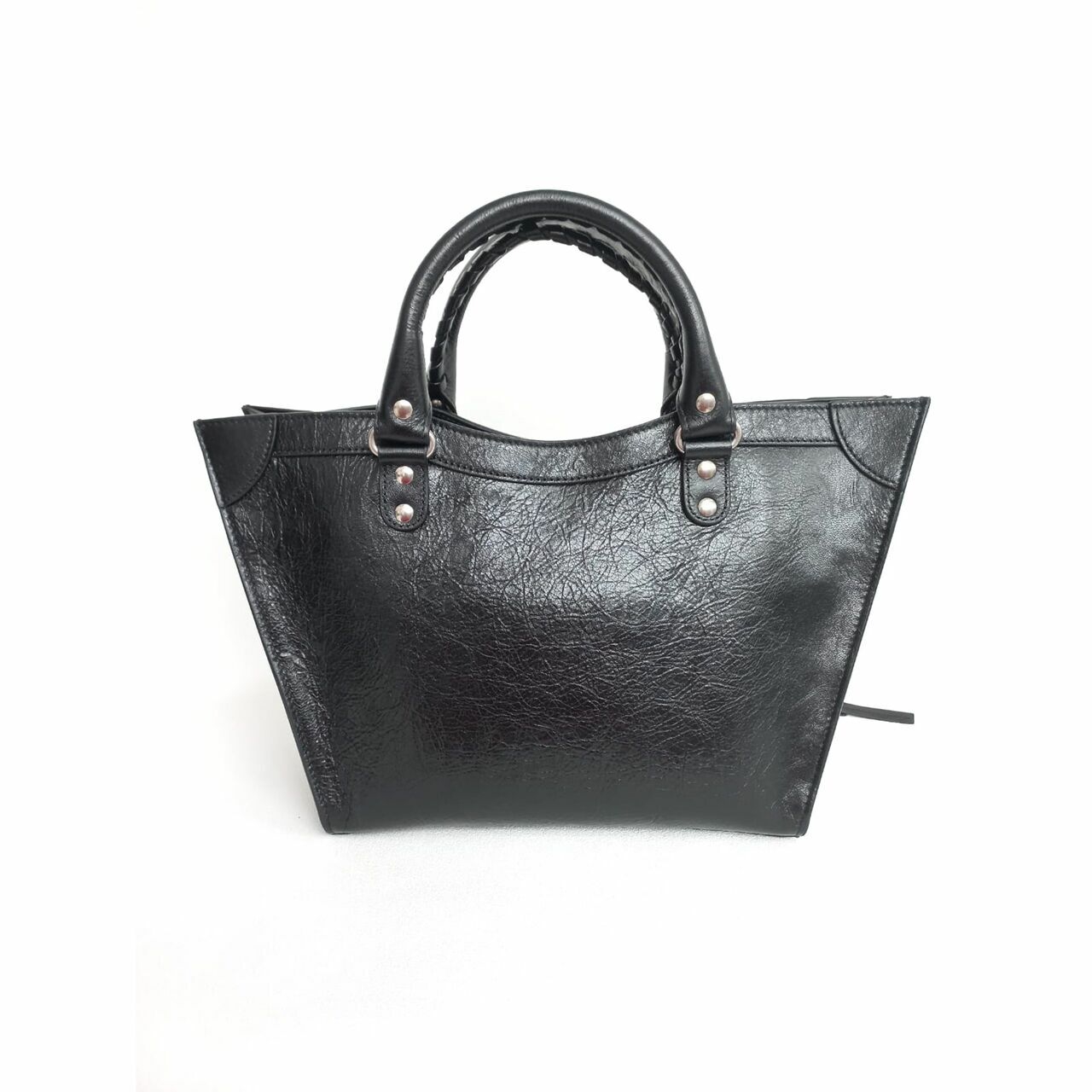 Balenciaga Neo Classic Medium Upside Down Tote Black GHW Satchel