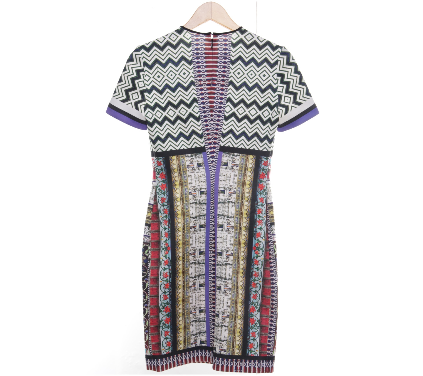 Clover Canyon Multi COlor Patterned Midi Dress