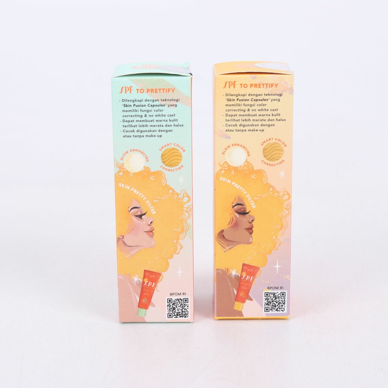 studio-tropik  SPF 50+ PA++ Skin Pretty Filter - Mint & Peach Corrector Hybrid Sunscreen Bundling Skin Care