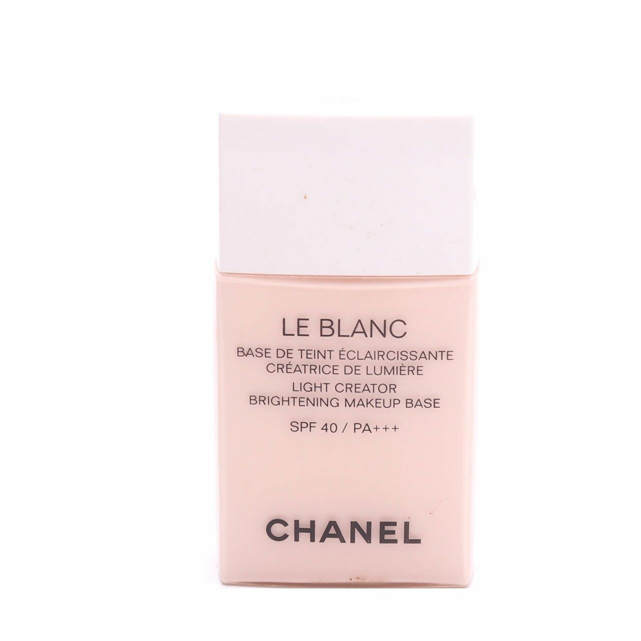 Chanel 10 Rosee Le Blanc Light Creator Brightening Makaup Base Faces