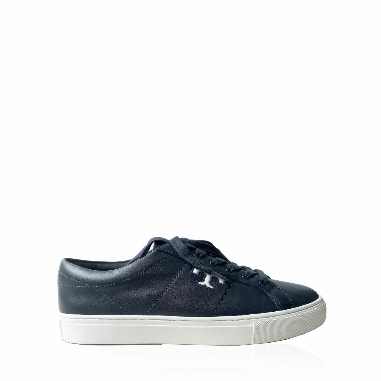 Tory Burch Amalia Perfect Navy Calf Leather Sneakers 